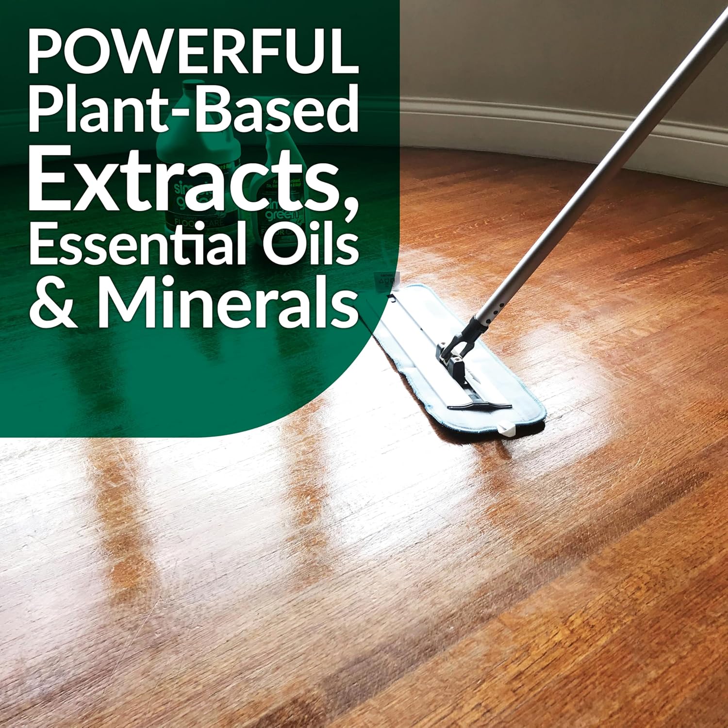 Simple Green Multi-Surface Floor Care - Cleans Hardwood, Vinyl, Laminate, Tile, Concrete and Other Wood - pH Neutral Floor Cleaner 1Gal