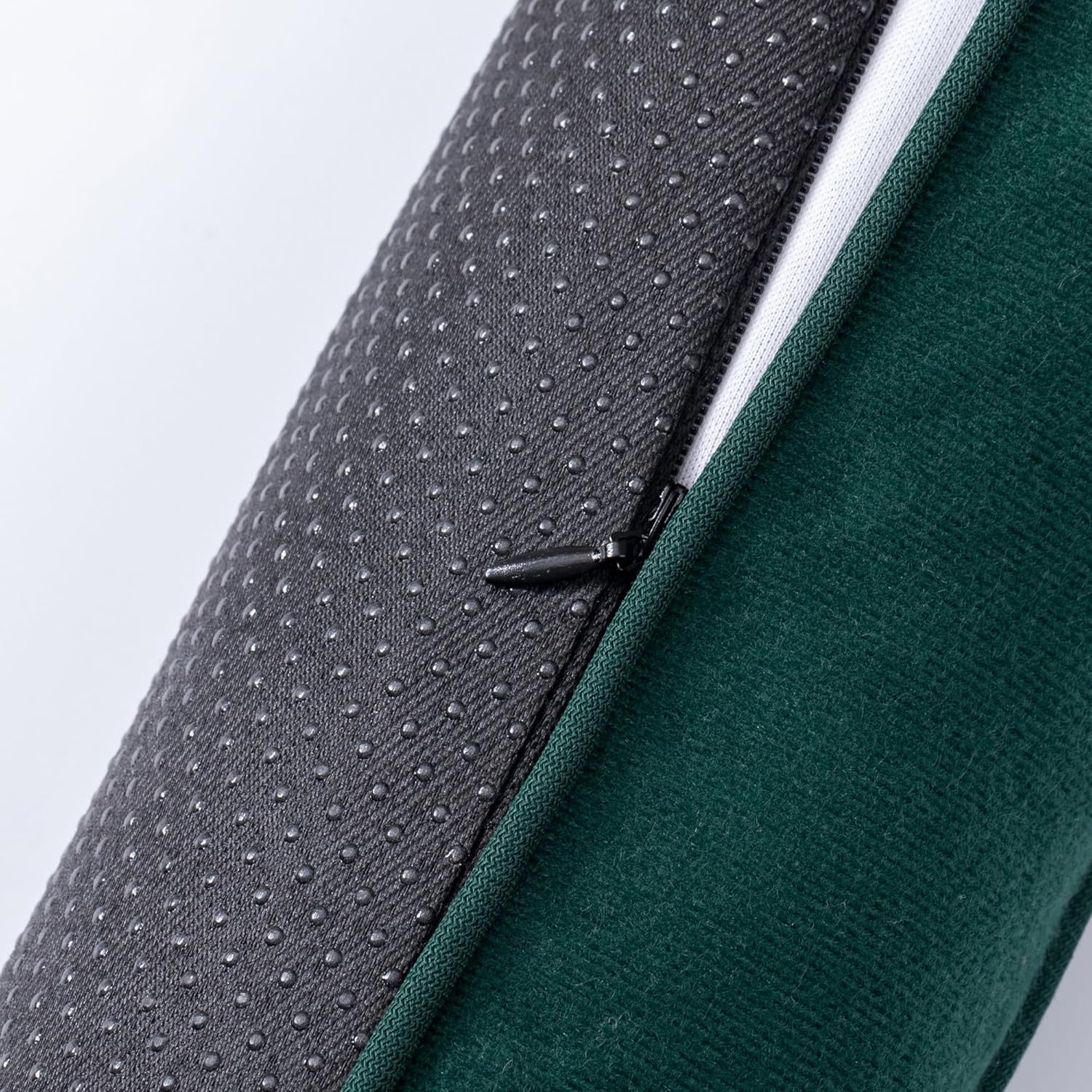 Sunolga 38" Door Draft Stopper Blocks Hot and Cold Air with Removable Washable Cover for Gaps Up to 3", All-Season Seal for Wind, Door Sweep for Bottom of Door and Window, Home Essentials, Dark Green