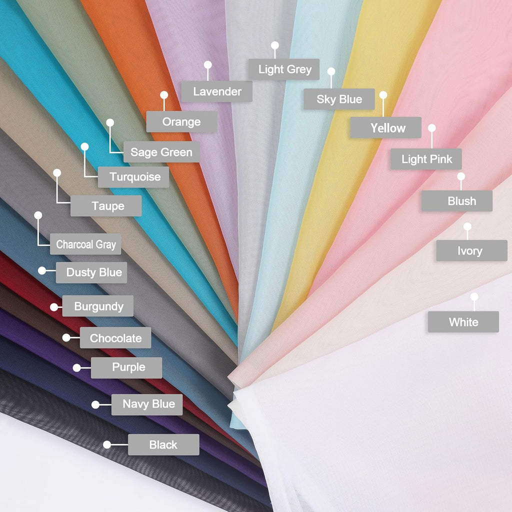 Chyhomenyc Sheer Purple Tier Curtains 24 Inch Length, Small Window Curtains Treatment for Bathroom Living Room Basement, Short Rod Pocket Cafe Curtain, 42W x 24L Inches, 2 Panels