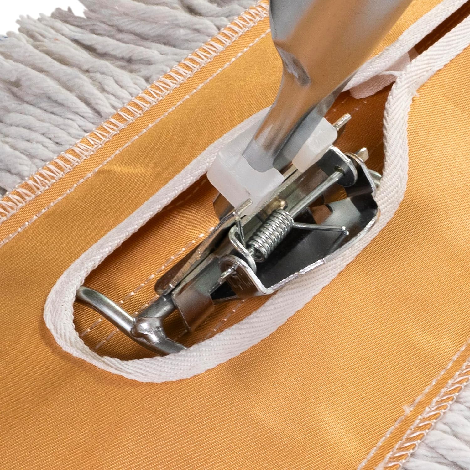 Commercial Dust Mop – 48” Floor Sweeper for Tiles, Hardwood, and Laminate Floors, with Aluminum Broom Handle, Reusable Duster Head - Complete with Cleaning Cloth