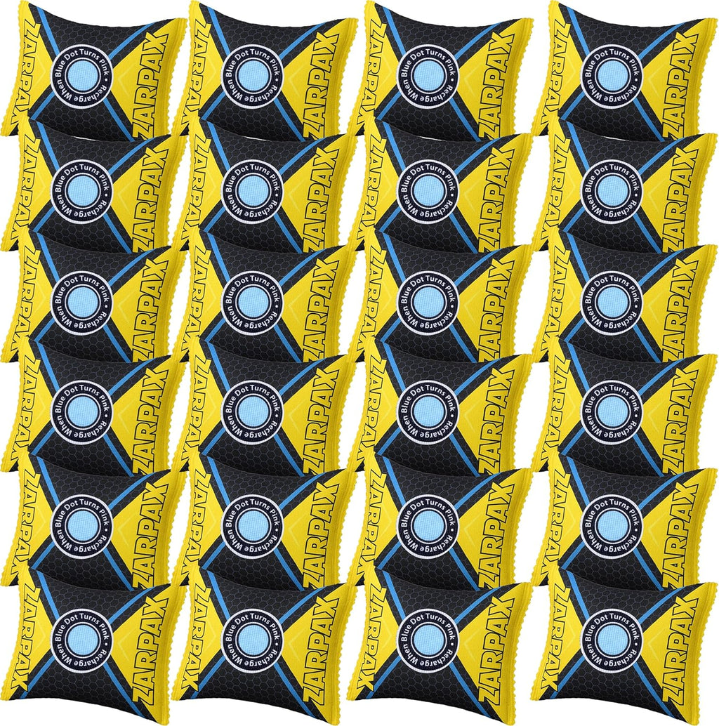 125g Rechargeable Desiccant Packs Dehumidifier Bag - 24 Pack - Moisture Absorbers For Safes, Car, Bathroom, Storage, Garage - Moisture Remover Eliminates Humidity - Reusable Desiccant Bags