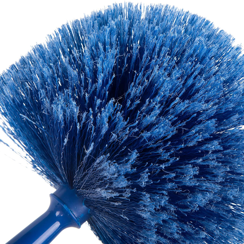 SPARTA Flo-Pac Rounded Duster Cleaning Duster with Electrostatically Charged Bristles for Cleaning, 9 X 7 X 7 Inches, Blue