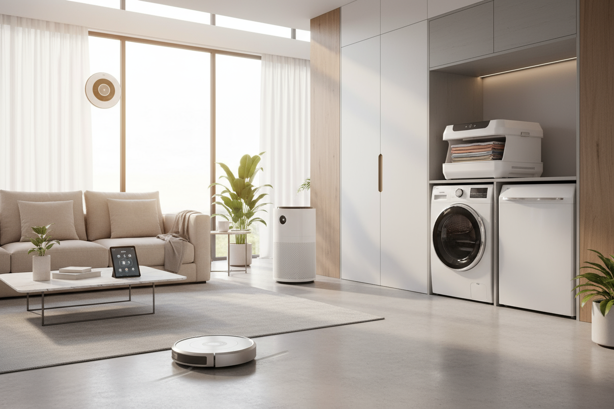 Smart Appliances for a Cleaner, Easier Home